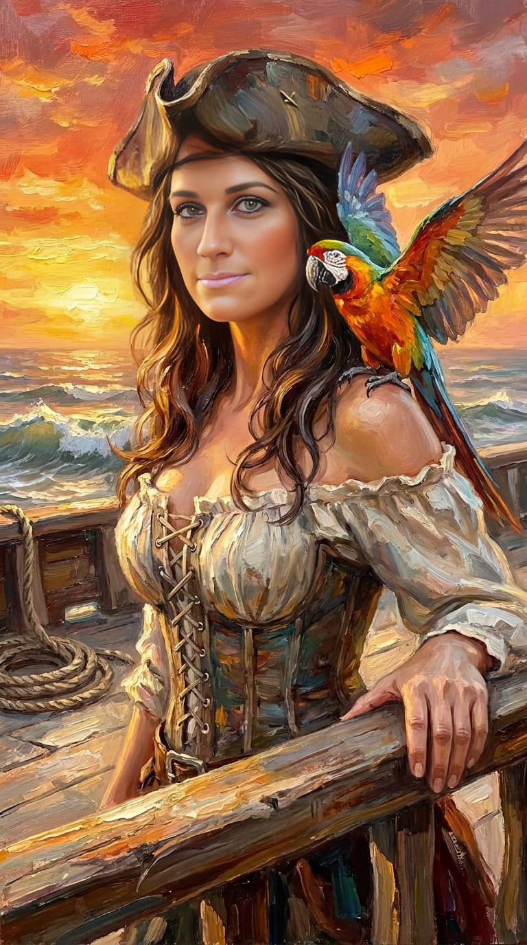 Dreamed as a pirate