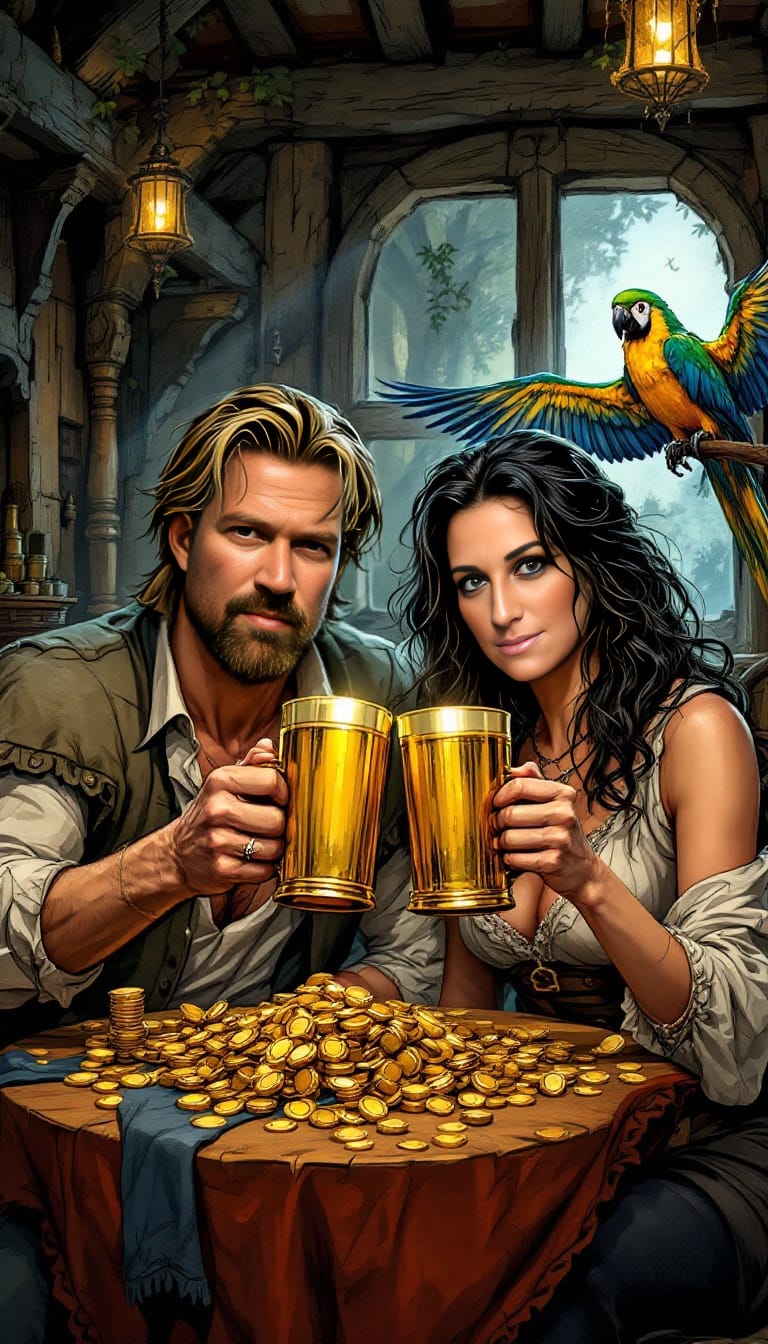 Dreamed together as pirates